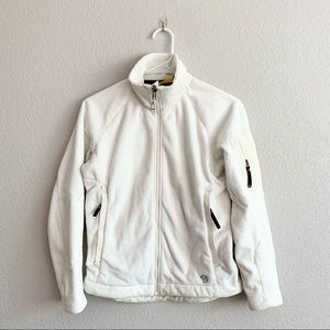 Mountain Hardware | Cream Fleece Jacket | Sz XS
